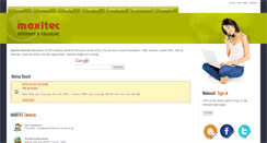 Desktop Screenshot of blog.maxitec.co.za