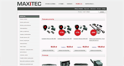 Desktop Screenshot of maxitec.pl